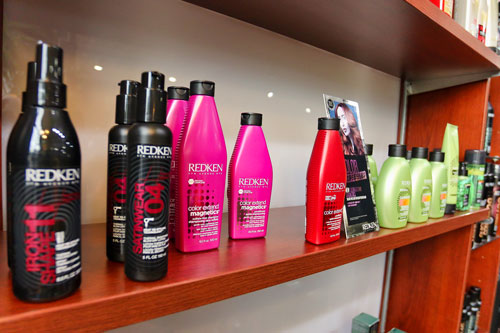 Hair products sold at Salon on Somerville